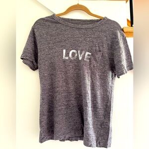 Zadig & Voltaire Linen Distressed T